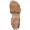 imageNaturalizer Womens Deara Platform Flat SandalCookie Dough Tan