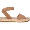 imageNaturalizer Womens Deara Platform Flat SandalCookie Dough Tan