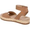 imageNaturalizer Womens Deara Platform Flat SandalCookie Dough Tan