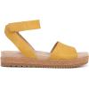 imageNaturalizer Womens Deara Platform Flat SandalYellow