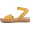imageNaturalizer Womens Deara Platform Flat SandalYellow