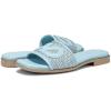 imageNaturalizer Womens Genevieve Slide SandalAngel Blue Woven Fabric