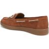 imageNaturalizer Womens Keelboat Boat ShoeEnglish Tea Brown Suede