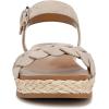 imageNaturalizer Womens Neila SandalDeep Porcelain Beige Suede