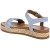 imageNaturalizer Womens Neila SandalIce Blue Suede
