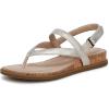 imageNaturalizer Womens Carolyn Flat SandalGold Metallic