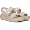 imageNaturalizer Womens Coast Platform Slingback Fashion SandalPorcelain Faux Leather