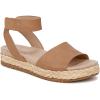 imageNaturalizer Womens Deara Platform Flat SandalCookie Dough Tan