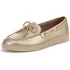imageNaturalizer Womens Keelboat Boat ShoeSoft Gold Metallic Leather