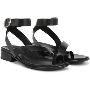 imageNaturalizer Womens Birch Strappy Flat SandalBlack Leather