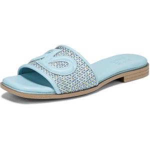 imageNaturalizer Womens Genevieve Slide SandalAngel Blue Woven Fabric