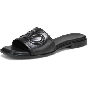 imageNaturalizer Womens Genevieve Slide SandalBlack Leather