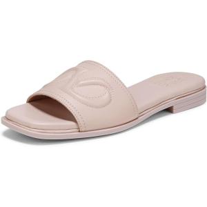 imageNaturalizer Womens Genevieve Slide SandalCameo Blush Pink Leather