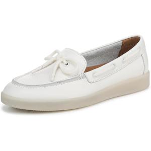 imageNaturalizer Womens Keelboat Boat ShoeWarm White Leather