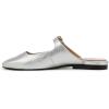 imageNaturalizer Womens Apple MuleSilver Metallic