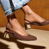 imageNaturalizer Womens Jayla PumpCappuccino Brown Faux Leather