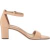 imageNaturalizer Womens Vera Ankle Strap Block Heel Dress SandalSoft Nude Leather