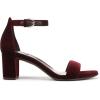 imageNaturalizer Womens Vera Heeled SandalCabernet Sauvignon Red Velvet