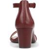 imageNaturalizer Womens Vera Heeled SandalCranberry Red Leather