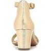 imageNaturalizer Womens Vera Heeled SandalDark Gold Metallic Leather