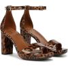 imageNaturalizer womens JoyHeeled SandalAnimal Print Cheetah Patent