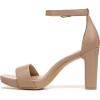 imageNaturalizer womens JoyHeeled SandalBarely Nude Leather