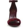 imageNaturalizer womens JoyHeeled SandalCabernet Sauvignon Velvet
