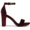 imageNaturalizer womens JoyHeeled SandalCabernet Sauvignon Velvet