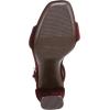 imageNaturalizer womens JoyHeeled SandalCabernet Sauvignon Velvet