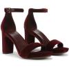 imageNaturalizer womens JoyHeeled SandalCabernet Sauvignon Velvet