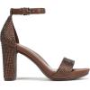 imageNaturalizer womens JoyHeeled SandalCocoa Brown Satin