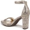 imageNaturalizer womens JoyHeeled SandalDark Gold Snake