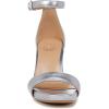 imageNaturalizer womens JoyHeeled SandalLight Blue Metallic Leather
