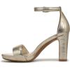 imageNaturalizer womens JoyHeeled SandalLight Gold Leather