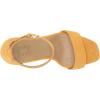 imageNaturalizer womens JoyHeeled SandalMarigold Yellow Suede