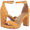 imageNaturalizer womens JoyHeeled SandalMarigold Yellow Suede