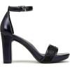 imageNaturalizer womens JoyHeeled SandalMidnight Blue Mesh Sparkle