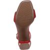 imageNaturalizer womens JoyHeeled SandalRed Leather