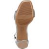 imageNaturalizer womens JoyHeeled SandalSilver Glitz