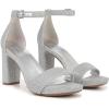 imageNaturalizer womens JoyHeeled SandalSilver Metallic Fabric