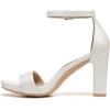 imageNaturalizer womens JoyHeeled SandalWhite Leather