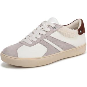 imageNaturalizer Womens Medina SneakerWhite LeatherSoft Mink Suede