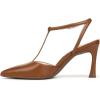 imageNaturalizer Womens Astrid Pointed Toe TStrap PumpEnglish Tea Leather