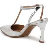 imageNaturalizer Womens Astrid Pointed Toe TStrap PumpMetallic Sliver