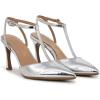 imageNaturalizer Womens Astrid Pointed Toe TStrap PumpMetallic Sliver