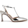 imageNaturalizer Womens Astrid Pointed Toe TStrap PumpMetallic Sliver