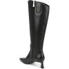 imageNaturalizer Womens Deesha Wide Calf Knee High BootBlack Leather Wide Calf