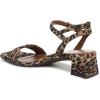 imageNaturalizer Womens Hana Heeled SandalDark Brown Leopard Suede