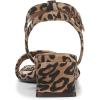 imageNaturalizer Womens Hana Heeled SandalDark Brown Leopard Suede