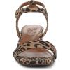 imageNaturalizer Womens Hana Heeled SandalDark Brown Leopard Suede
